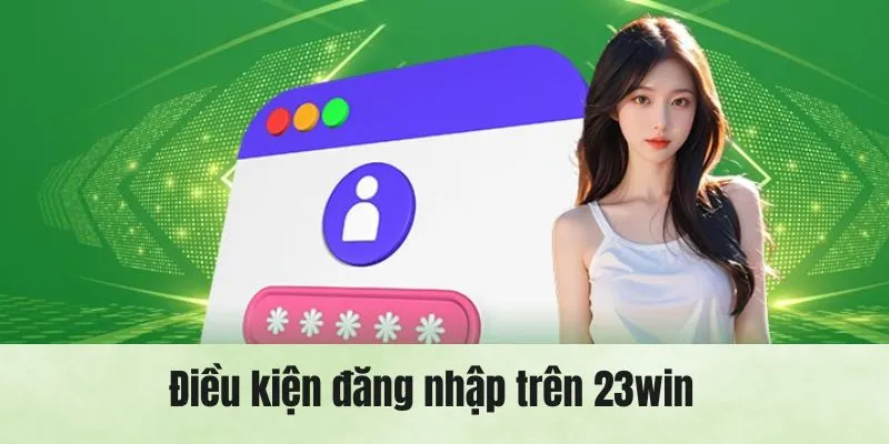 Điều kiện đăng nhập 23win