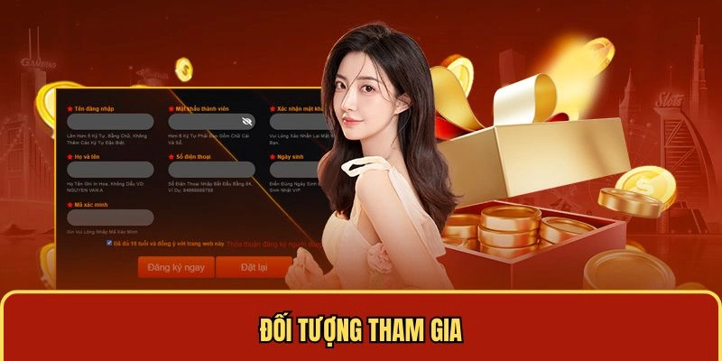 Đối tượng tham gia nhận khuyến mãi giới thiệu người chơi